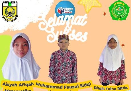 Selamat & Sukses Atas Capain Siswa/i SD Negeri 27 Lolos OSN Tingkat Banda Aceh